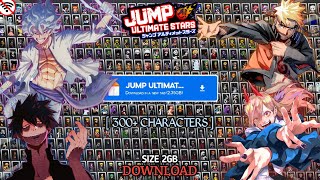 Update Anime Crossover Mugen Android 300 Characters Size 2GB Offline [upl. by Weyermann592]