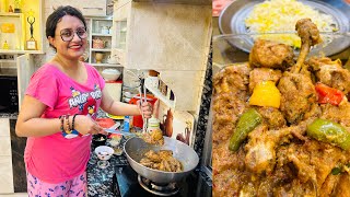 Soumyar Jonno Aaj Ranna Korlam👩🏻‍🍳Makhmali Chicken🍗Kheye Mugdho Holo😍zerowattfilmsrecipe [upl. by Veal257]