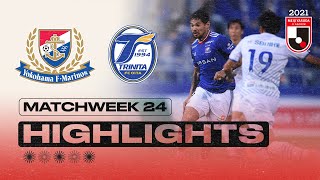 Daizen Maeda is a HATTRICK HERO  Yokohama F･Marinos vs Oita Trinita  Matchweek 24  J1 LEAGUE [upl. by Manwell]