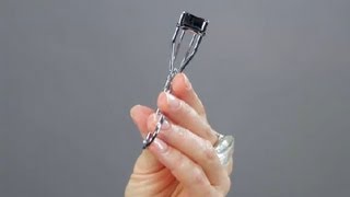 How to Use an Eyelash Curler  Makeup Tool Guides [upl. by Dann498]