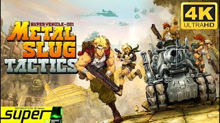 Metal Slug Tactics  GTX 1650 SUPER  MAX Settings  I3 8100  2160P  4K [upl. by Einaoj]