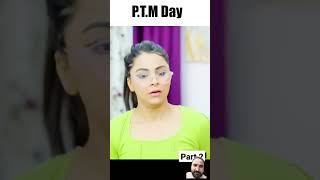 P T M Day schoolptm funny ptm makeup school trending exam result love comedy [upl. by Barbe]