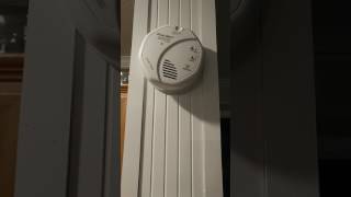 First Alert Smoke and Carbon Monoxide Alarm w voice [upl. by Yllor502]