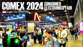 COMEX 2024 – Huge Consumer Electronics Fair Singapore 🇸🇬  Virtual Walk 4K [upl. by Quigley]