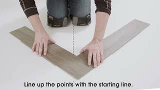 How to Engage ProCore Plus® Herringbone Luxury Vinyl Plank Flooring [upl. by Adnohs521]