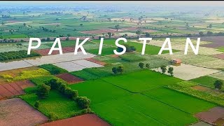 Pakistan Aerial View  Punjab Drone View  Scenic Relaxation Music Film [upl. by Faythe896]