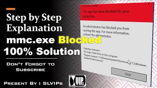 mmcexe blocked Windows 10 Fix English How to fix sisetupexe blocked Windows 10 [upl. by Enimasaj875]