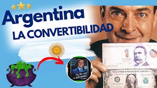 La CONVERTIBILIDAD en Argentina 👉 El Plan BONEX 89 💲 MENEM lo HIZO [upl. by Andrews106]