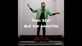 yung beef  las prendas remixletra [upl. by Adoree]