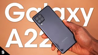 Samsung Galaxy A22 Review [upl. by Kiryt]