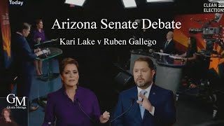 THE ARIZONA SENATE RACE  LAKE VERSUS GALLEGO [upl. by Odlanra]