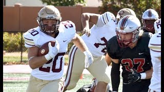 Cobber Football  Highlights vs Hamline  Sept 28 2019 [upl. by Nosredna]