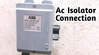 Ac Installation Wire Connection [upl. by Harris354]