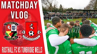 The Rocks Derby Bragging Rights  Rusthall FC vs Tunbridge Wells Matchday Vlog [upl. by Leiba14]