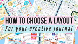 Creative Journaling  Which Layout is Right for You Ive Tried Most of Them Happy Planner Journal [upl. by Ebba641]