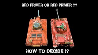 The ways for Red Oxide Primer  on Panzer 38D [upl. by Knudson848]