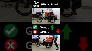 Tern HSD DuoStand Review of Gen2 and Gen 3 ebike TernHSD TernBicycles [upl. by Alexis36]