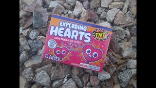 TNT Fireworks  Exploding Hearts snappers novelty fireworks new for 24 [upl. by Tatianas]