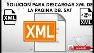 ✅SOLUCIÓN PARA DESCARGAR XML DE LA PAGINA DEL SAT ✅ EXCEL Y PDF [upl. by Otir]