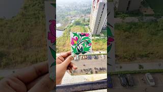 Motif illustration deeputhecreator illustration ytshorts himigouache trending diy viral [upl. by Yoko]