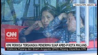 KPK Periksa Wali Kota Malang amp 6 Tersangka Lain Terkait Suap APBD [upl. by Perretta]