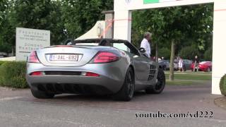 SLR McLaren 722 S Roadster  Startup and revs [upl. by Sisenej]