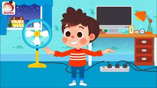 Electrical safety song  Good habits song  zzap  Nursery rhymes  REDMON Kids Songs [upl. by Elkraps]