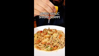 How to make Lemon Garlic Shrimp Scampi recipe [upl. by Enrika]