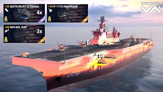 CN Type 076  M270 MLRS GL With May Items Full Gameplay  Modern Warships [upl. by Chemesh]