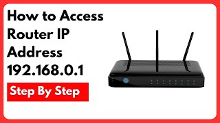 How to Access Router IP Address 19216801 [upl. by Naitsirt]