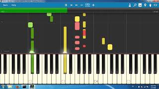 BANAL NA ASO SANTONG KABAYO715115Synthesia piano tutorial [upl. by Mina571]