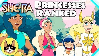 SheRa and the Princesses of Power Characters Ranked Dreamworks SheRa [upl. by Michiko]