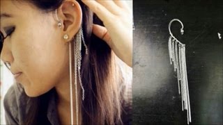 DIY Ear HookEar Wrap [upl. by Ekenna827]