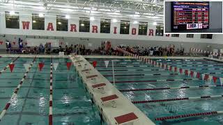 IHSA Swim Sectionals DHS 11924 115pm [upl. by Halli]