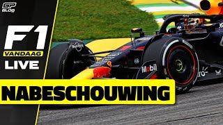 LIVE Verstappen weer concurrentie van Lewis Hamilton tijdens de GP van Brazilië  F1 vandaag [upl. by Namwen]