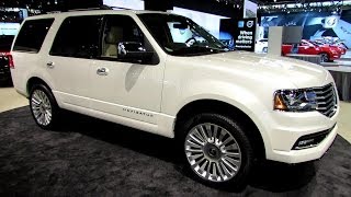 2015 Lincoln Navigator  Exterior and Interior Walkaround  Debut at 2014 Chicago Auto Show [upl. by Guevara]