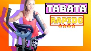 0415 TABATA ELIPTICA entrenamiento ADELGAZA RAPIDO 20 minutosexpress ★ NO FACIL [upl. by Solly834]