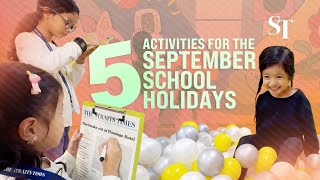 5 activities for the September school holidays [upl. by Saimon]