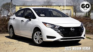 2023 Nissan Versa Review  Starting at UNDER 16000 [upl. by Hgielsel189]