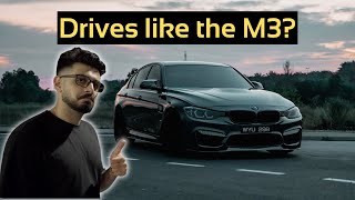 FASTEST BMW 316i on the Planet CRAZY DRIVE [upl. by Kahcztiy908]