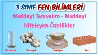 3Sınıf  Maddeyi Tanıyalım [upl. by Oiril621]