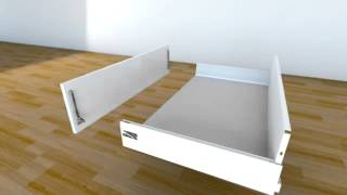 Blum Intivo Kitchen Drawer Runners  From HPP [upl. by Natrav]