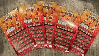 Scratching the new 🔥 Triple 777 Georgia Lottery scratch off tickets 🔥 [upl. by Jareb200]