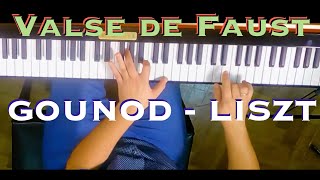 GounodLiszt Faust Waltz S 407  Valse de lopéra Faust [upl. by Anirat]