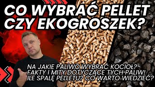 PELLET CZY EKOGROSZEK JAKIE PALIWO WYBRAĆPELLET JEST LEPSZY FAKTY I MITY oze pellet porównanie [upl. by Eilrac]