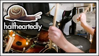 Halfheartedly  The Rare Occasions  DRUM COVER [upl. by Yerahcaz]