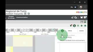 Microtuto  Inscrire des élèves dans un cours à effectif variable sur Pronote [upl. by Ehctav]