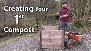 Simple Guide to Composting  How to Make Compost When Youre New to Composting [upl. by Sibell]