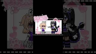 2018 vs 2024  capcut gacha gachalife trend [upl. by Takeo]