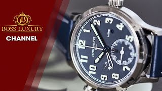 Giới thiệu mẫu đồng hồ Patek Philippe Calatrava Pilot Travel Time Ref 7234G001 [upl. by Malchy]